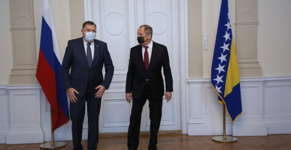 Dodik se zahvalio Lavrovu na zvaničnoj posjeti BiH