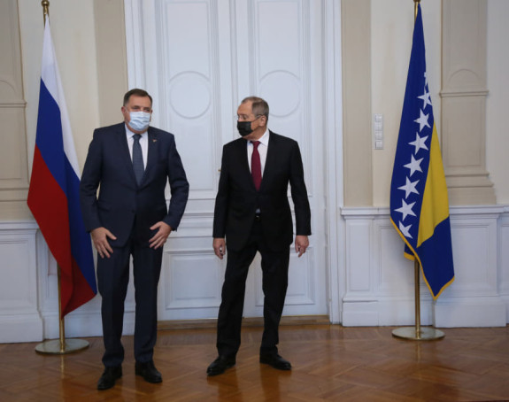 Dodik se zahvalio Lavrovu na zvaničnoj posjeti BiH