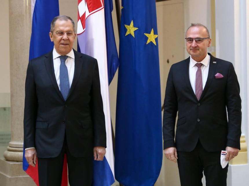 Lavrov i Radman razgovarali u Zagrebu i o BiH