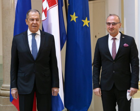 Lavrov i Radman razgovarali u Zagrebu i o BiH