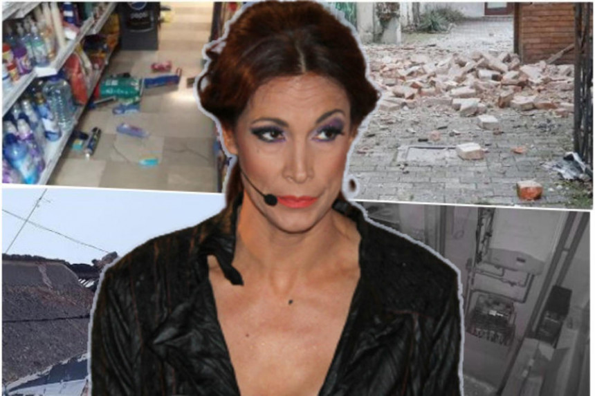 Ivana Banfić u šoku zbog zemljotresa