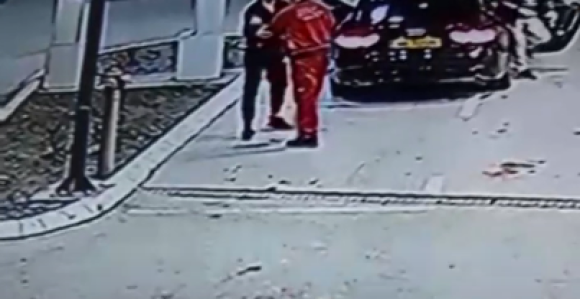 Nepoznata lica napala radnika benzinske pumpe (VIDEO)