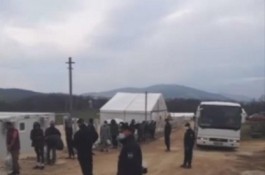 Migranti smješteni u kampu "Lipa" odbijaju da jedu