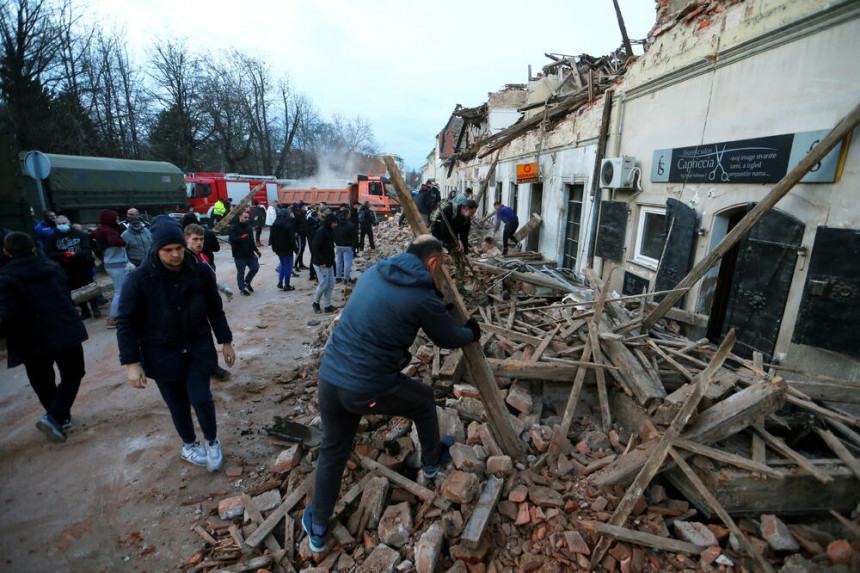 Vlada Crne Gore pomaže razorena mjesta u Hrvatskoj