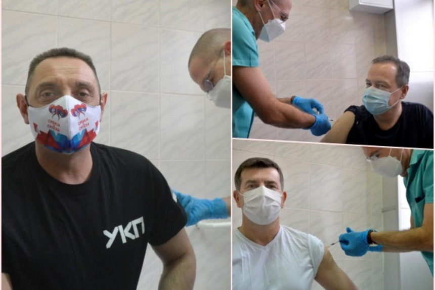 Dačić i Vulin primili rusku vakcinu Sputnjik V