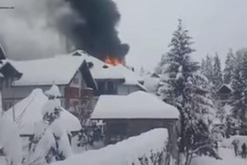 Избио пожар у апартманима на Златибору