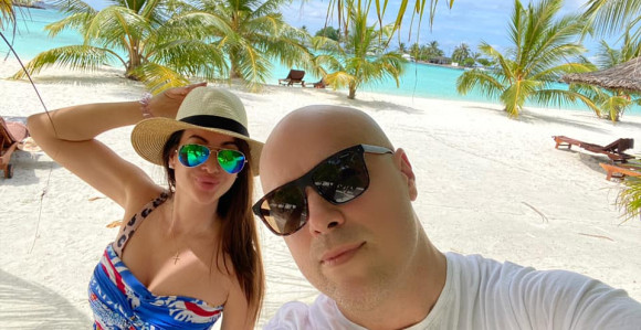 Milan Tegeltija na Maldivima uživa na +30 celzijusa