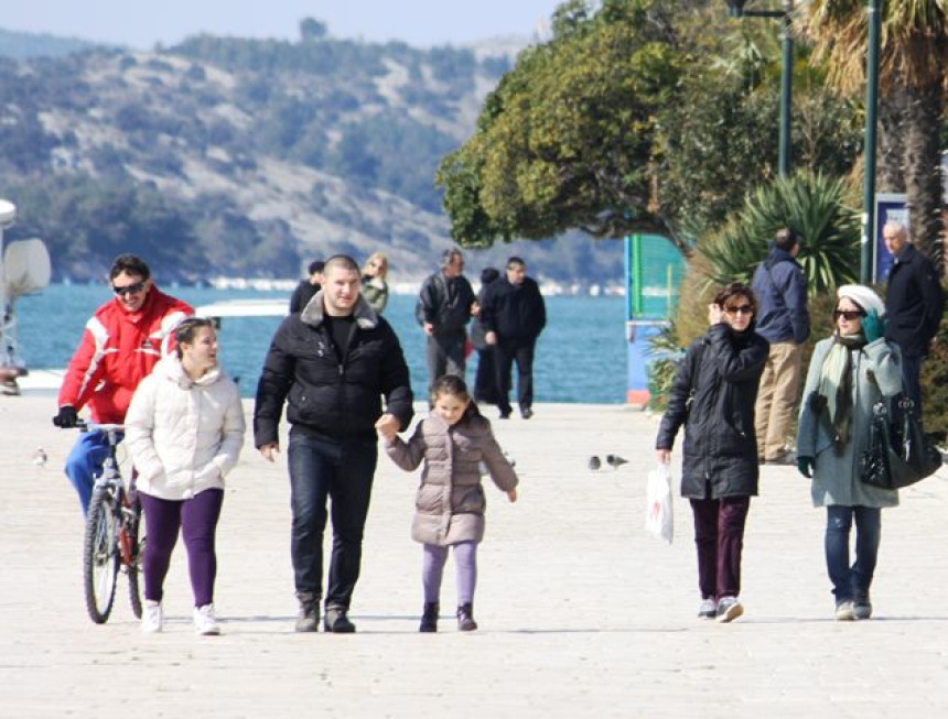 Danas još toplije, povremeno jaki udari vjetra