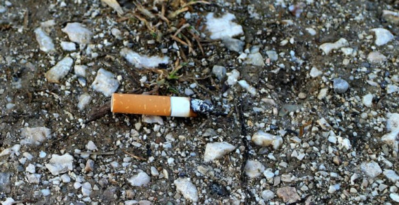 Zbog bačenog opuška od cigarete mora da plati 450 evra!