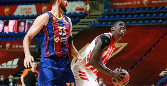 Košarkaši Crvene Zvezde izgubili od Barselone