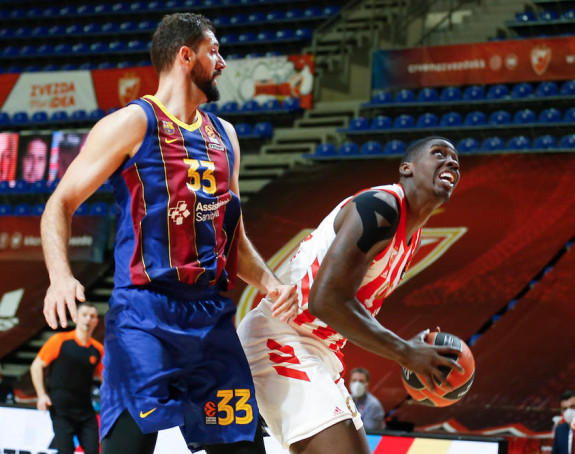 Košarkaši Crvene Zvezde izgubili od Barselone