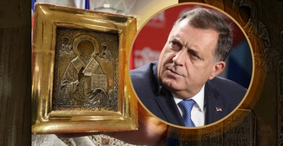 Advokat tvrdi da Dodikova ikona potiče iz opljačkanog nacističkog blaga!