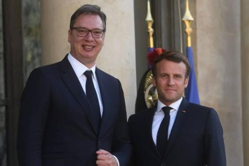 Vučić danas sa Makronom: Tema Kosovo i Metohija