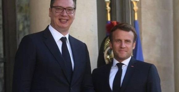Vučić danas sa Makronom: Tema Kosovo i Metohija