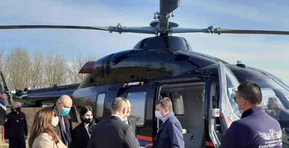 MUP-u Srpske isporučen prvi helikopter Ansat