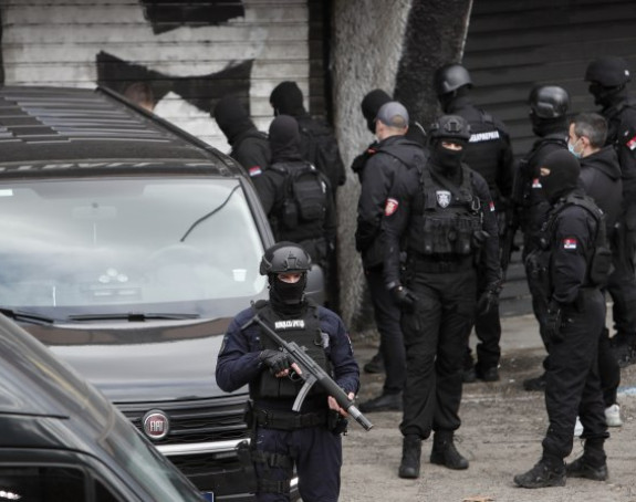 Snimak upada policije na stadion Partizana