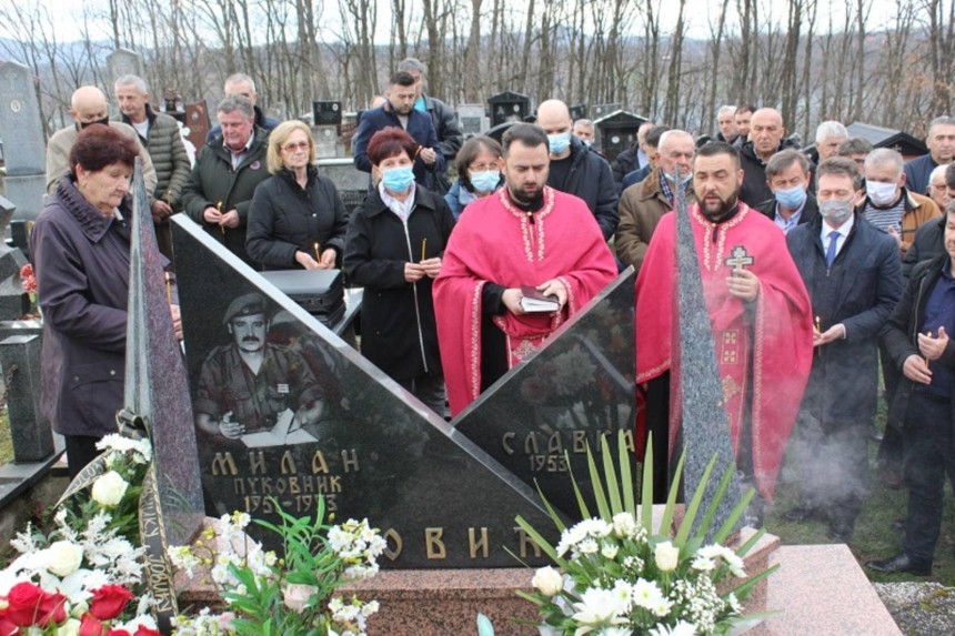 Obilježeno 28 godina od pogibije pukovnika Jovića