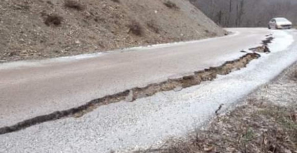 Saobraćaj na putu Foča-Šćepan Polje u prekidu