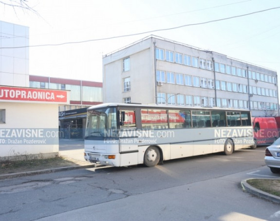 Autobusom blokiran pristup radnicima u "Čajavec alatnice"