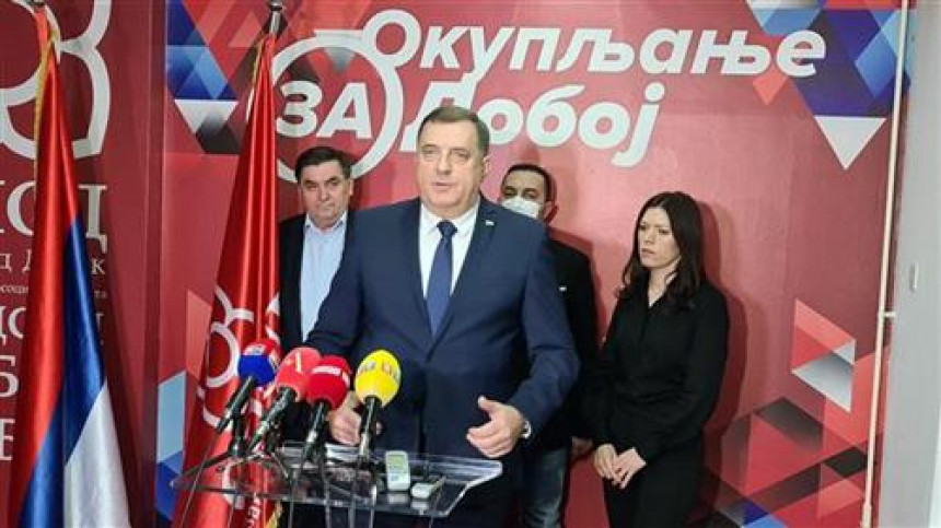 Dodik očekuje pobjedu Jerinića i kandidata SNSD-a