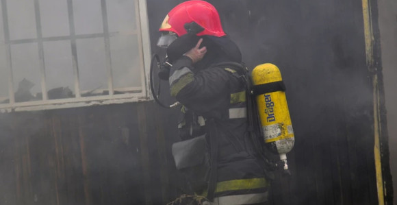 Gori kuća u Bistrici kod Banjaluke