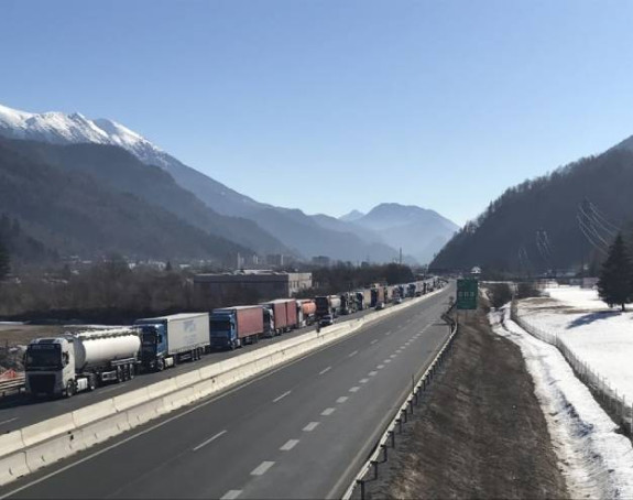 Kolaps na granici Slovenije i Austrije