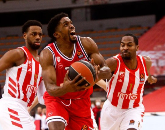 Poraz košarkaša Crvene Zvezde od Olimpijakosa