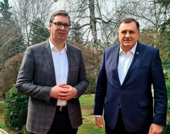 Dodik ponovo kod Vučića, ali bez izjava za medije