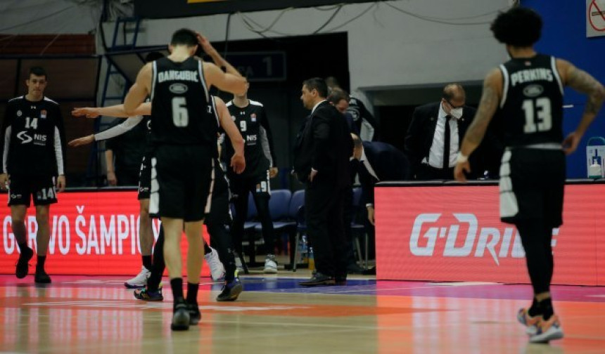Košarkaši Partizana poraženi i ispali iz Evrokupa!