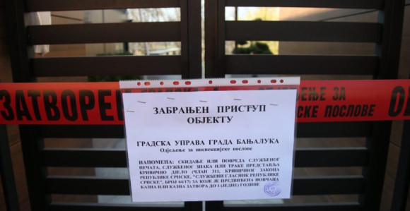 Postavljena traka oko objekta "Kajak - terasa" u vlasništvu porodice Radišić (VIDEO)