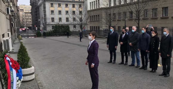 Brnabićeva odala poštu ubijenom premijeru Đinđiću