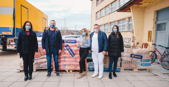 Mozzart donirao hranu za 200 korisnika Narodne kuhinje u Doboju