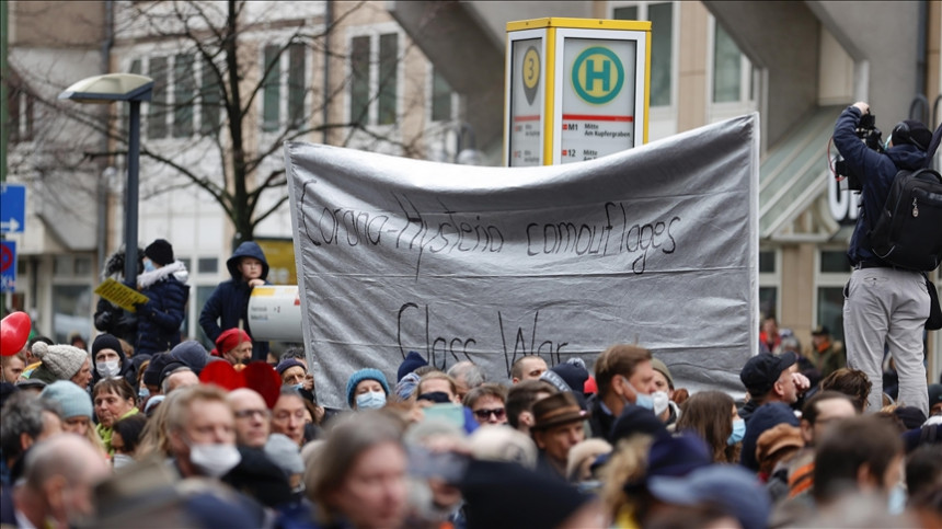 Широм Њемачке протести због мјера против ковид-19