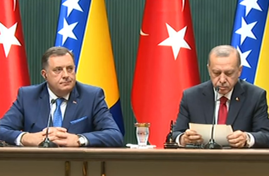 Dodik iskazao veliku zahvalnost Erdoganu