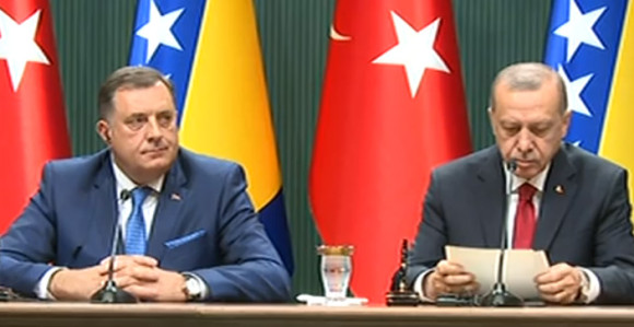 Dodik iskazao veliku zahvalnost Erdoganu