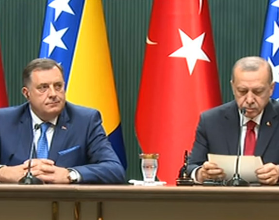 Dodik iskazao veliku zahvalnost Erdoganu