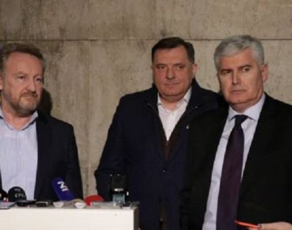 HDZ, SDA i SNSD preuzeli posao institucija BiH