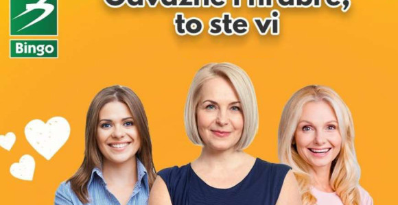 Bingov projekat:  "Odvažne i hrabre, to ste vi"