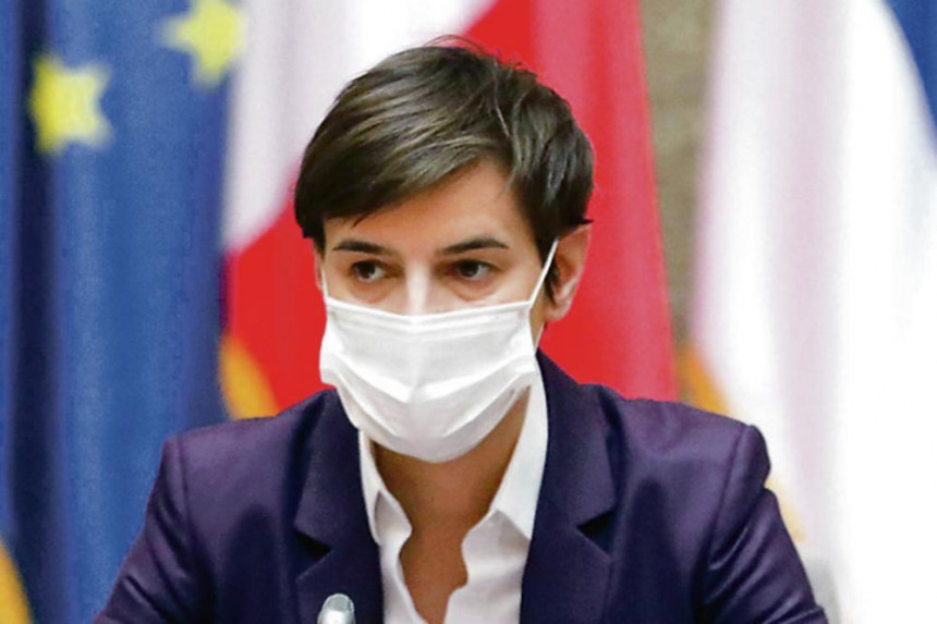 Премијерка очекује скоро попуштање мјера у Србији