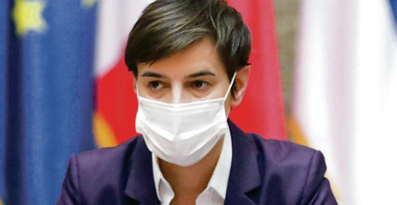 Premijerka očekuje skoro popuštanje mjera u Srbiji