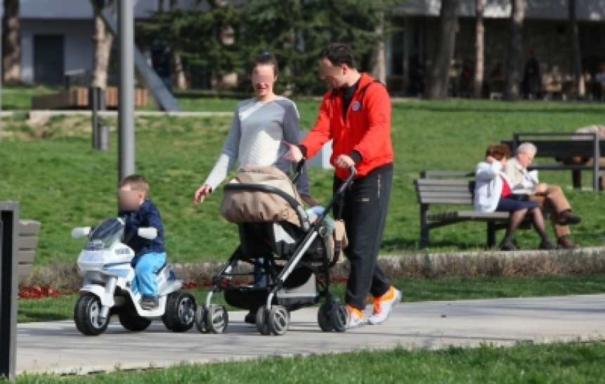 Promjenljivo i toplo, temperatura do dvadeset sepeni