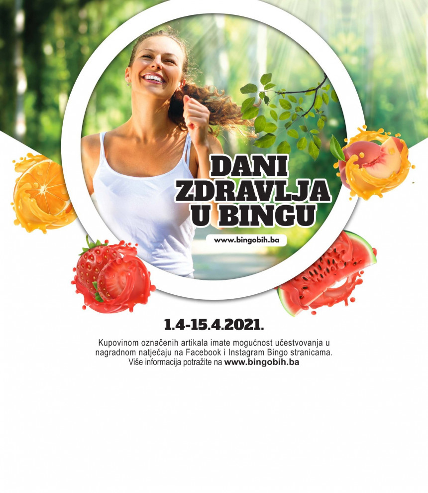 „Dani zdravlja u Bingu“ – aktivnost u znaku zdrave ishrane i vrijednih poklona