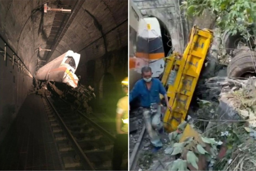 Воз са 350 путника излетио из шина, има мртвих