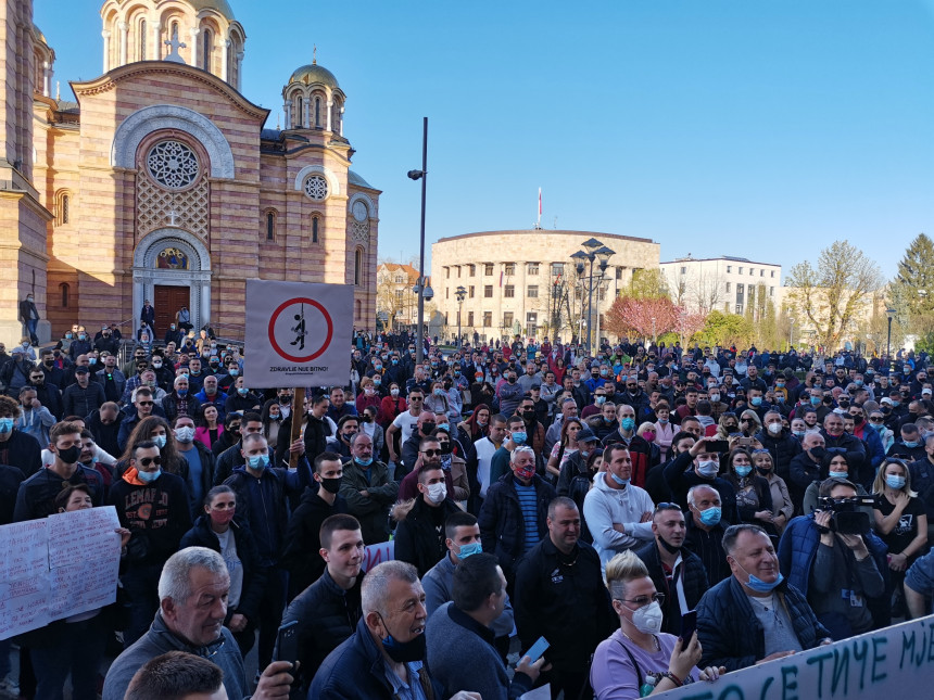 Пријаве против одговорних за јучерашњи скуп