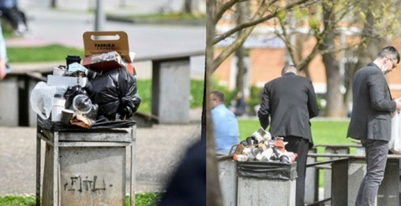 Pokupljeno smeće u Banjaluci, radnici volontirali
