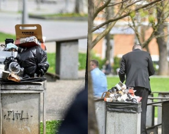 Pokupljeno smeće u Banjaluci, radnici volontirali