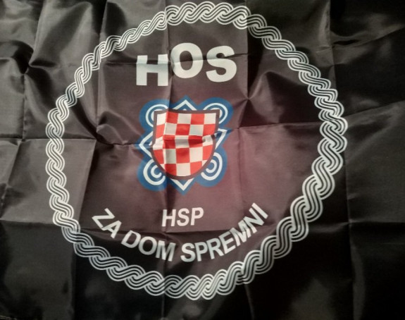 Na godišnjicu osnivanja NDH nosio ustašku zastavu