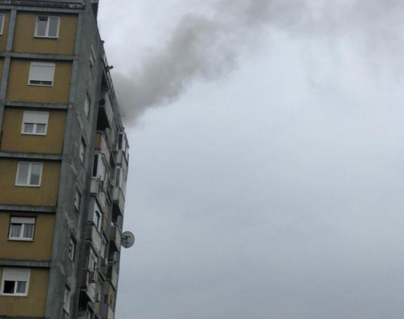 Mediji: Veliki požar izbio na Novom Beogradu