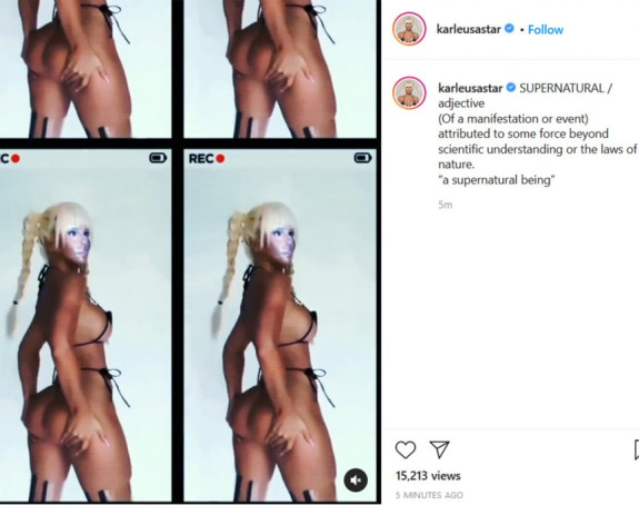 Samo za 18+: Karleušine fotke, neće vam biti dobro