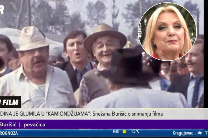 Snežana Đurišić se prisetila svoje uloge u kultnom filmu "Kamiondžije"!